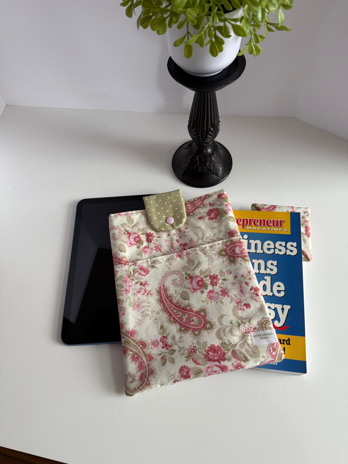 Medium book sleeve/ iPad sleeve