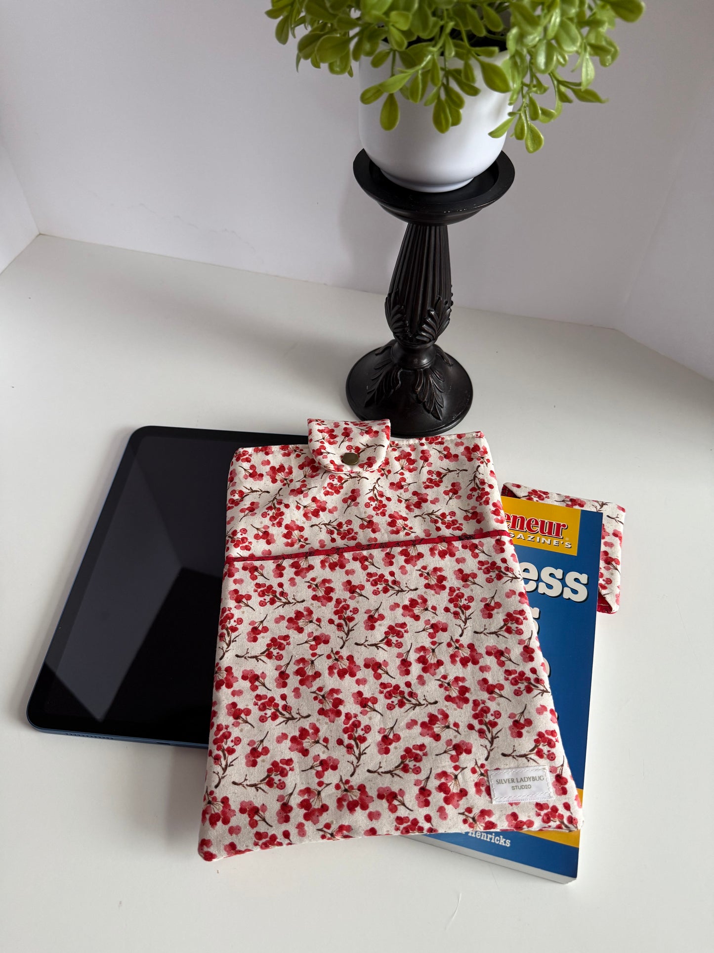 Medium book sleeve/ iPad sleeve