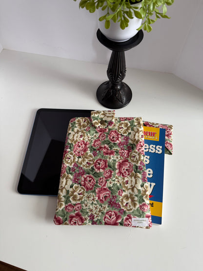 Medium book sleeve/ iPad sleeve