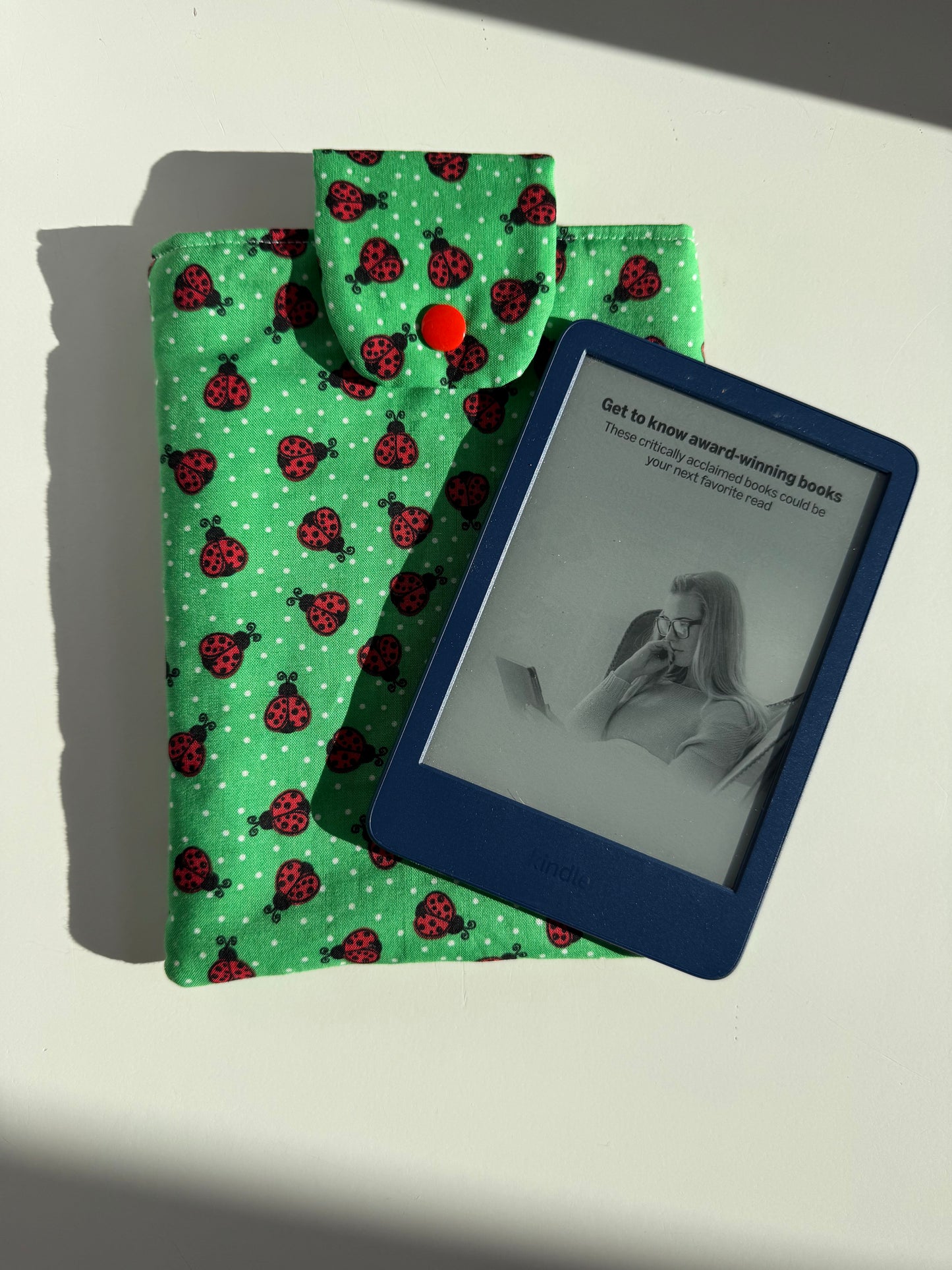 Stylish Quilted Kindle & Book Sleeve