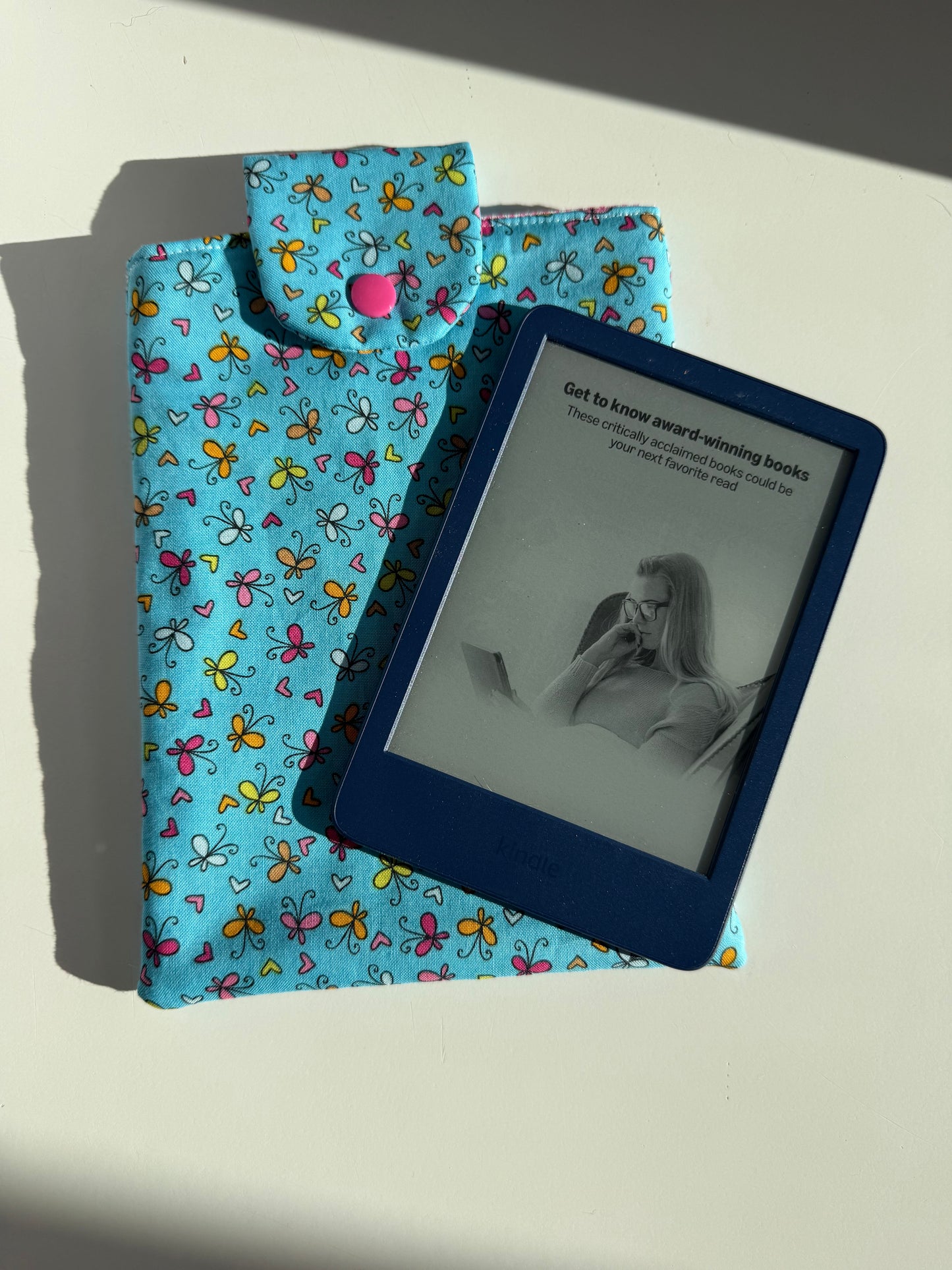 Stylish Quilted Kindle & Book Sleeve