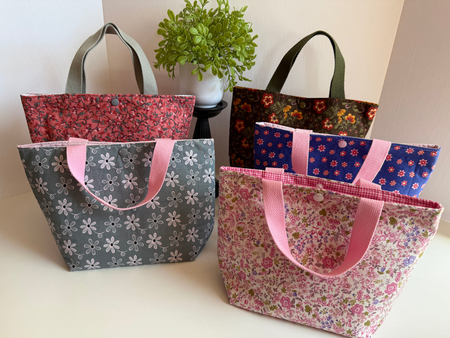 Handcrafted Mini Tote Bag