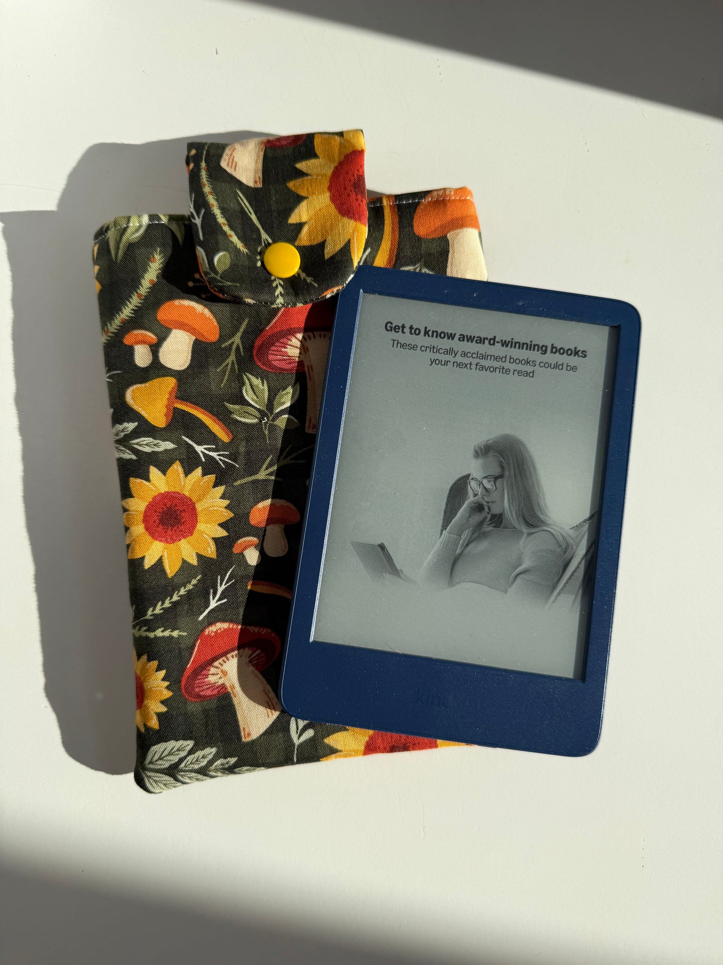 Stylish Quilted Kindle & Book Sleeve