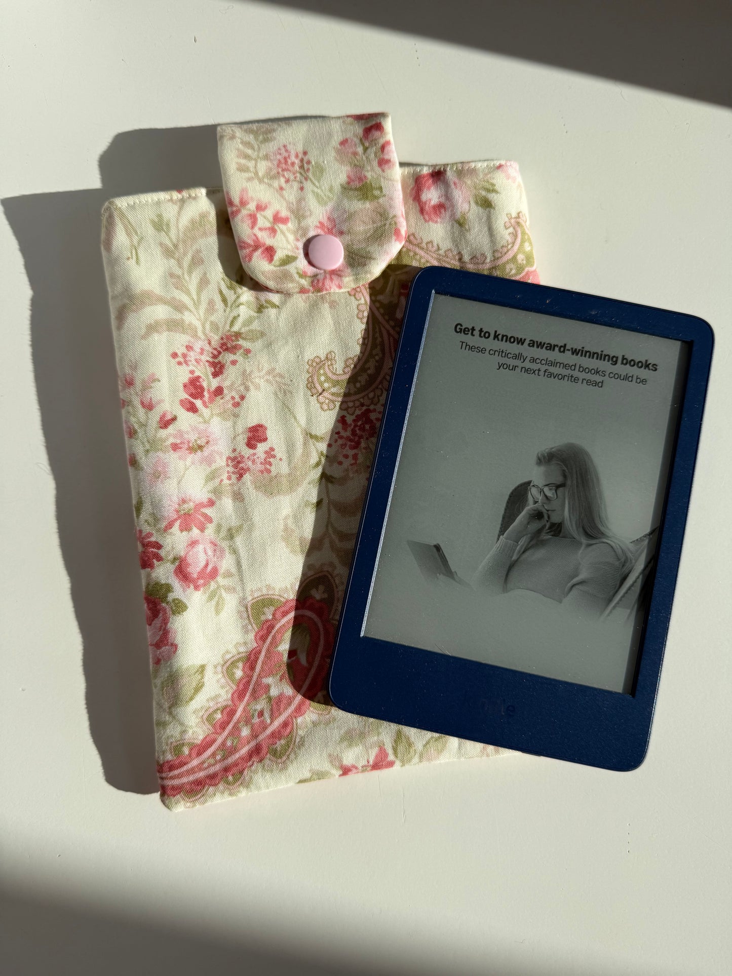 Stylish Quilted Kindle & Book Sleeve