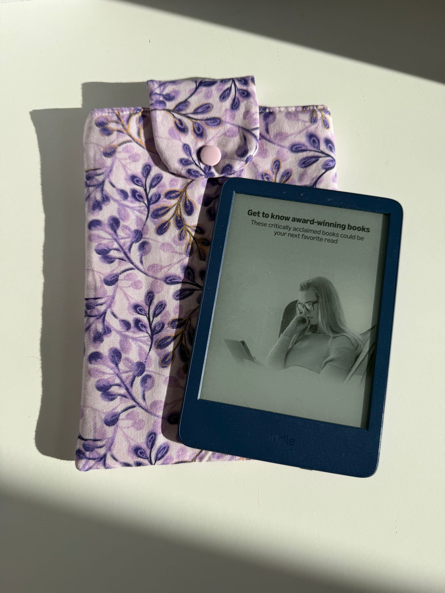 Stylish Quilted Kindle & Book Sleeve