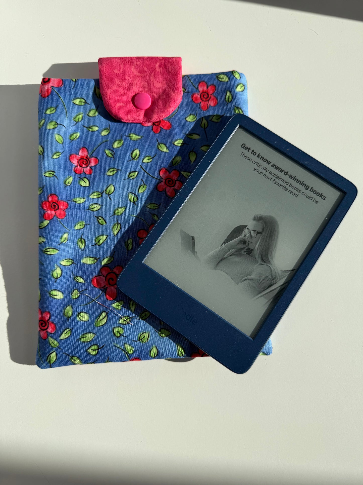 Stylish Quilted Kindle & Book Sleeve