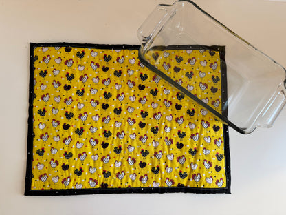 Oversized Quilted Hot Pads