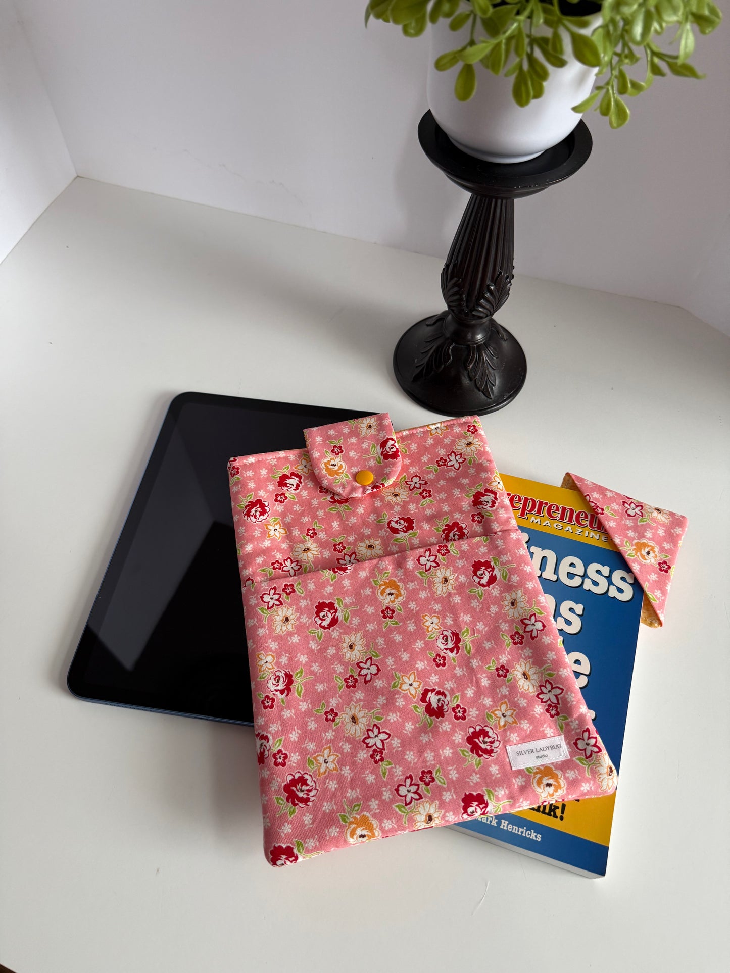 Medium book sleeve/ iPad sleeve