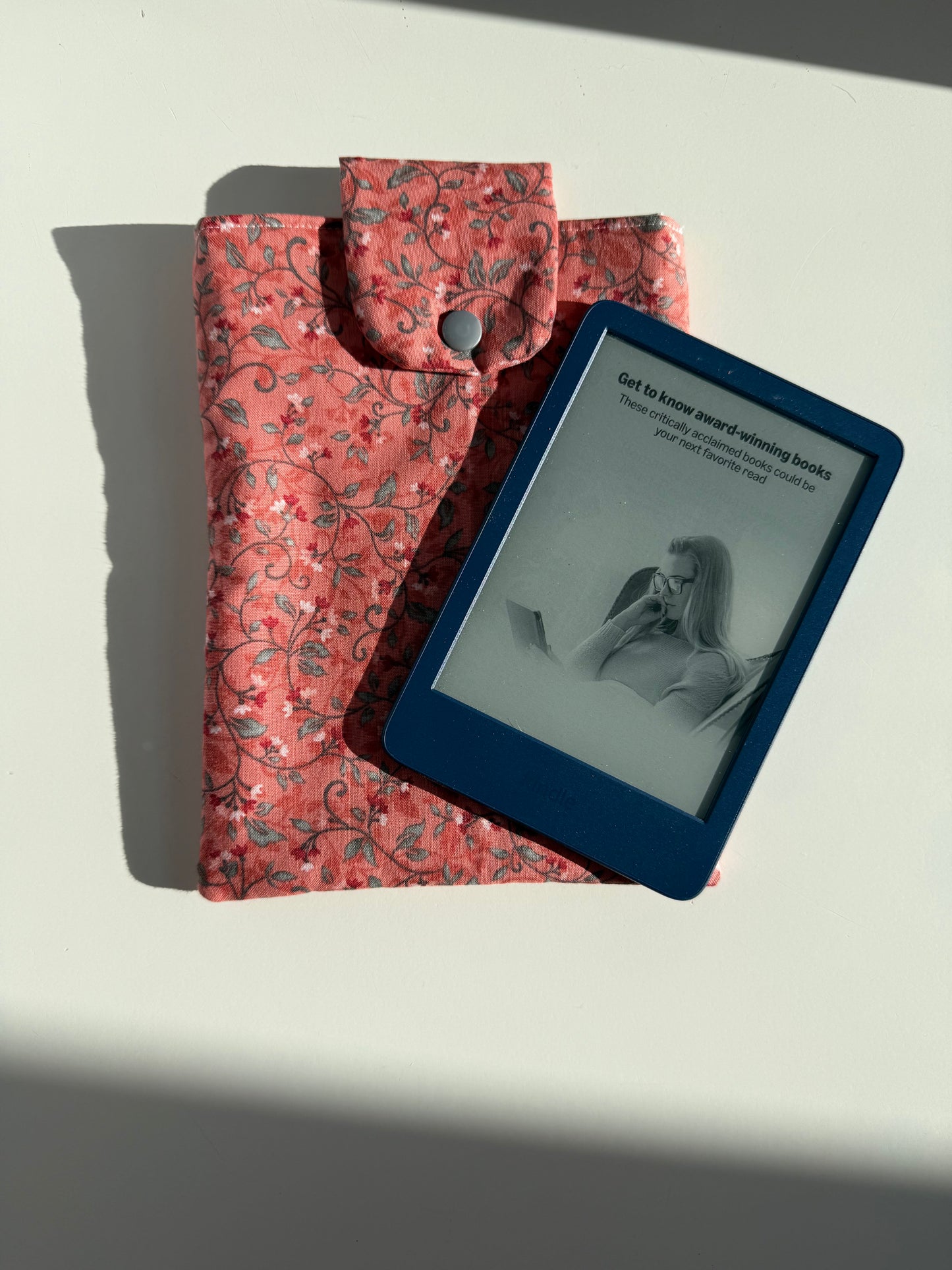 Stylish Quilted Kindle & Book Sleeve