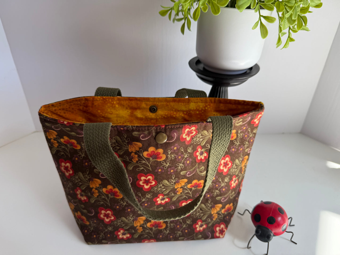 Handcrafted Mini Tote Bag