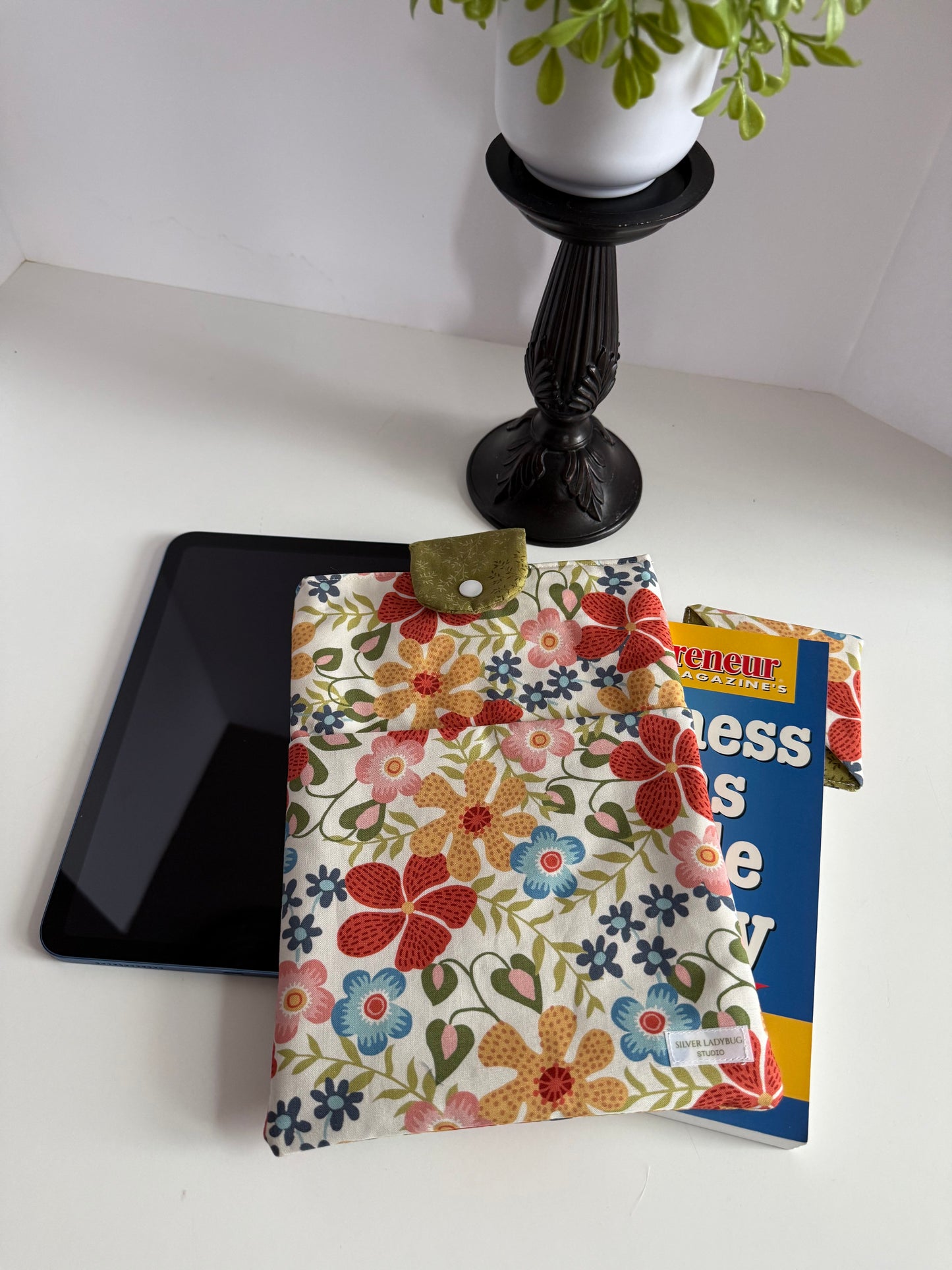 Medium book sleeve/ iPad sleeve